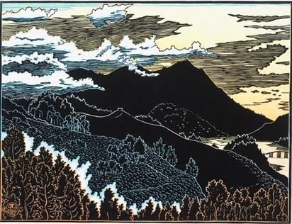 Mt. Tamalpais from Waldo Grade — Tom Killion
